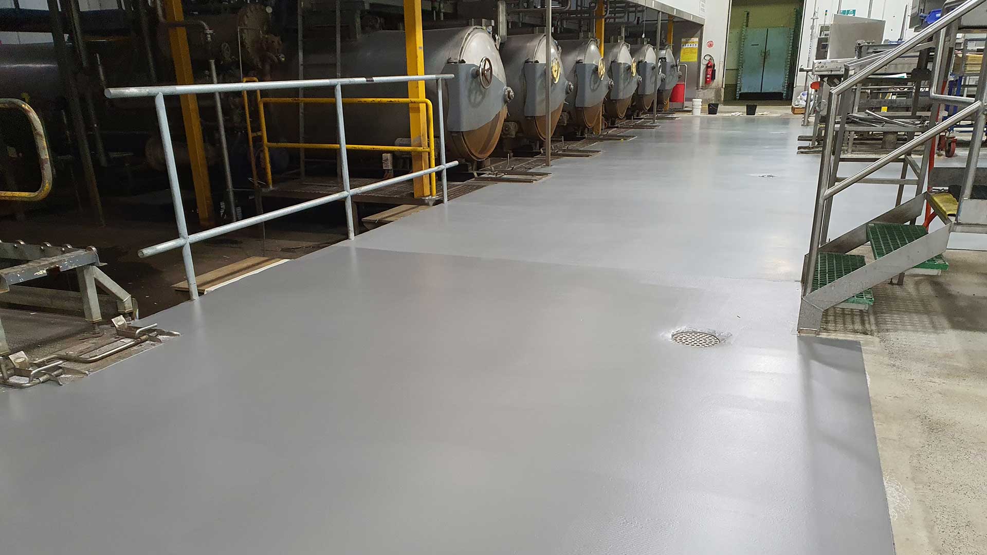 Iron-filled Flooring #2, Kraft Heinz Australia :: Allied Finishes, Commercial Flooring Solutions